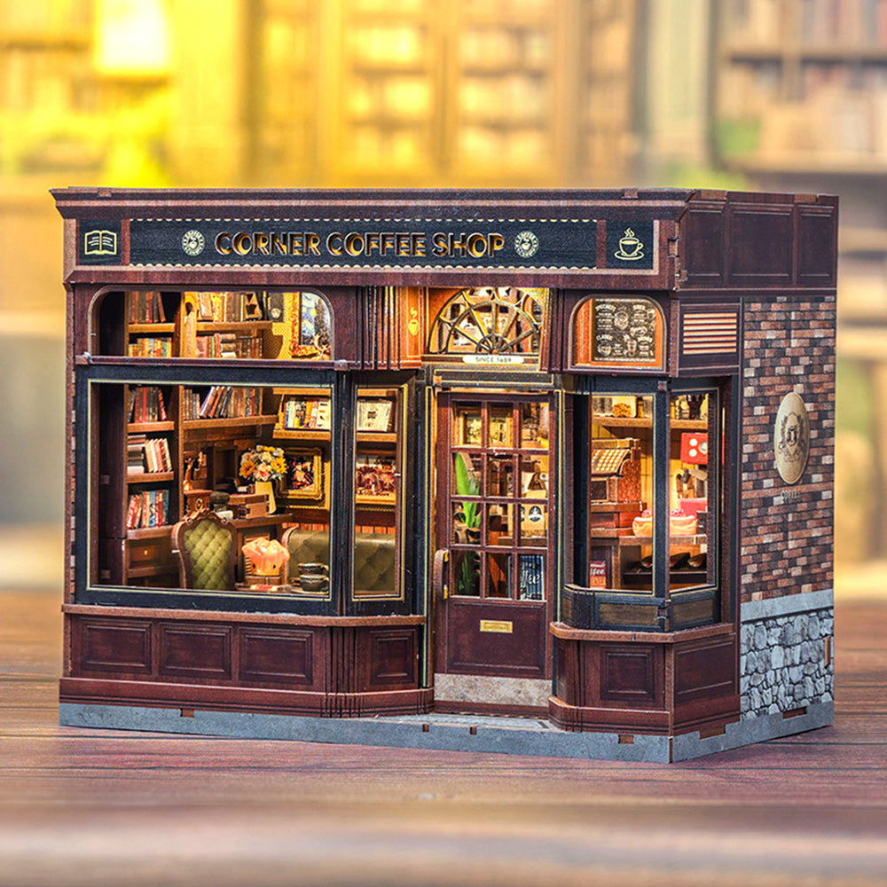 Corner Coffee Shop - DIY Kit | Hands Craft