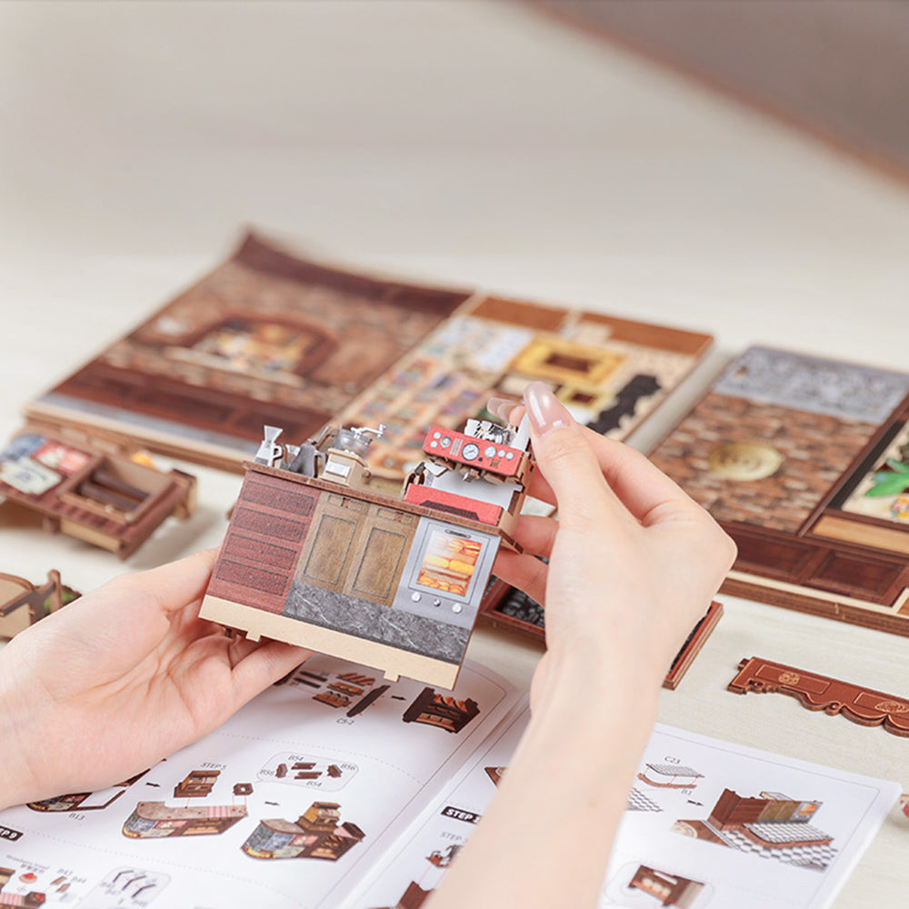 Corner Coffee Shop - DIY Kit | Hands Craft