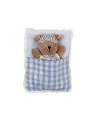 Plush Animal with Sleeping Bag & Eye Mask, 6 Styles