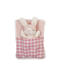 Plush Animal with Sleeping Bag & Eye Mask, 6 Styles