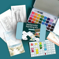 Seaside Studies Watercolor Painting Kit
