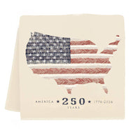 USA Map Tea Towel (250th) | Eric & Christopher