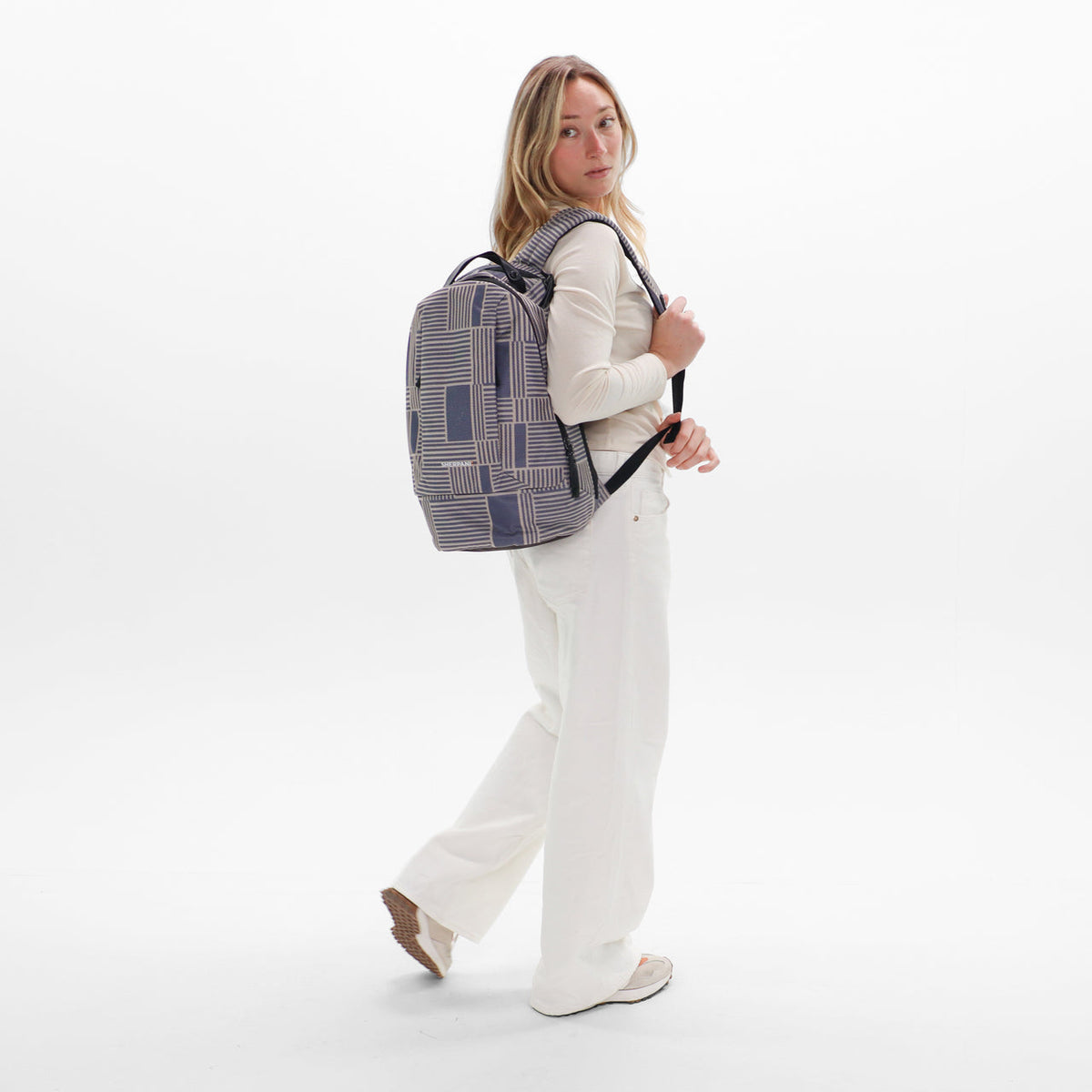 Solstice | Anti-Theft Travel Backpack - Passport Print