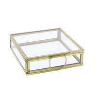 Brass & Glass Box - Mini