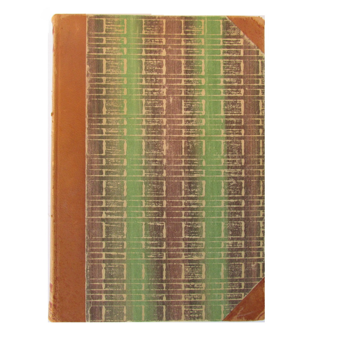 Decorative Orange and Green Book