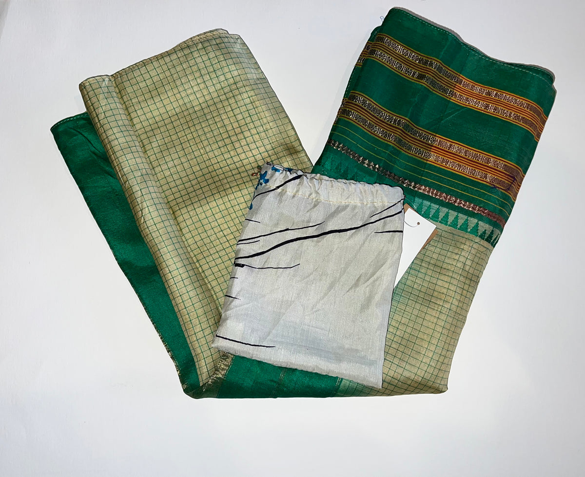 Silk Sari Scarf